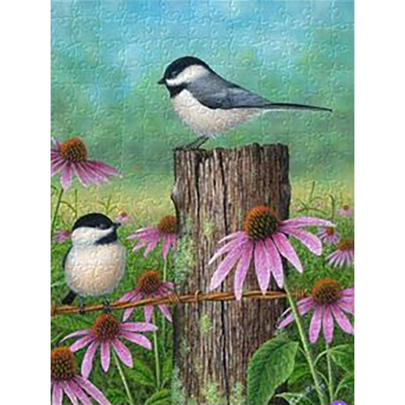 5D DIY Алмазная картина Птица Пейзаж Полный Круглый Алмазная вышивка Набор для вышивки крестом Мозаика Украшение со стразами Подарок