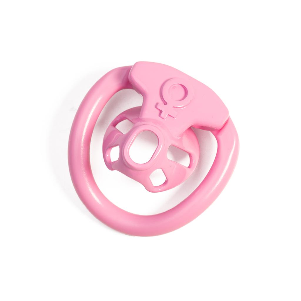 Exclusive Female-to-Male Mini Hollow Small Cap Chastity Lock Cross-Dresser Small Pot Cap Lock Positive Chastity Device