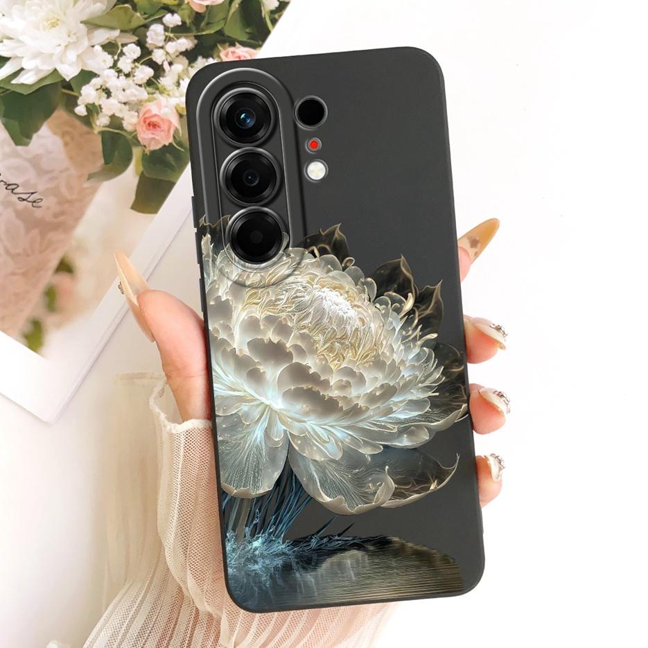 Чехол для Tecno Camon 50 4G CN5 Роскошный Цветочный Конфетный Расписной Чехол Мягкий ТПУ Чехол для Телефона Для Tecno Camon 50 Pro 4G CN5c Camon50 Сумки
