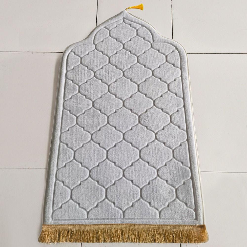 Non-slip Prayer Mat Irregular Floor Carpets Portable Prayer Rug
