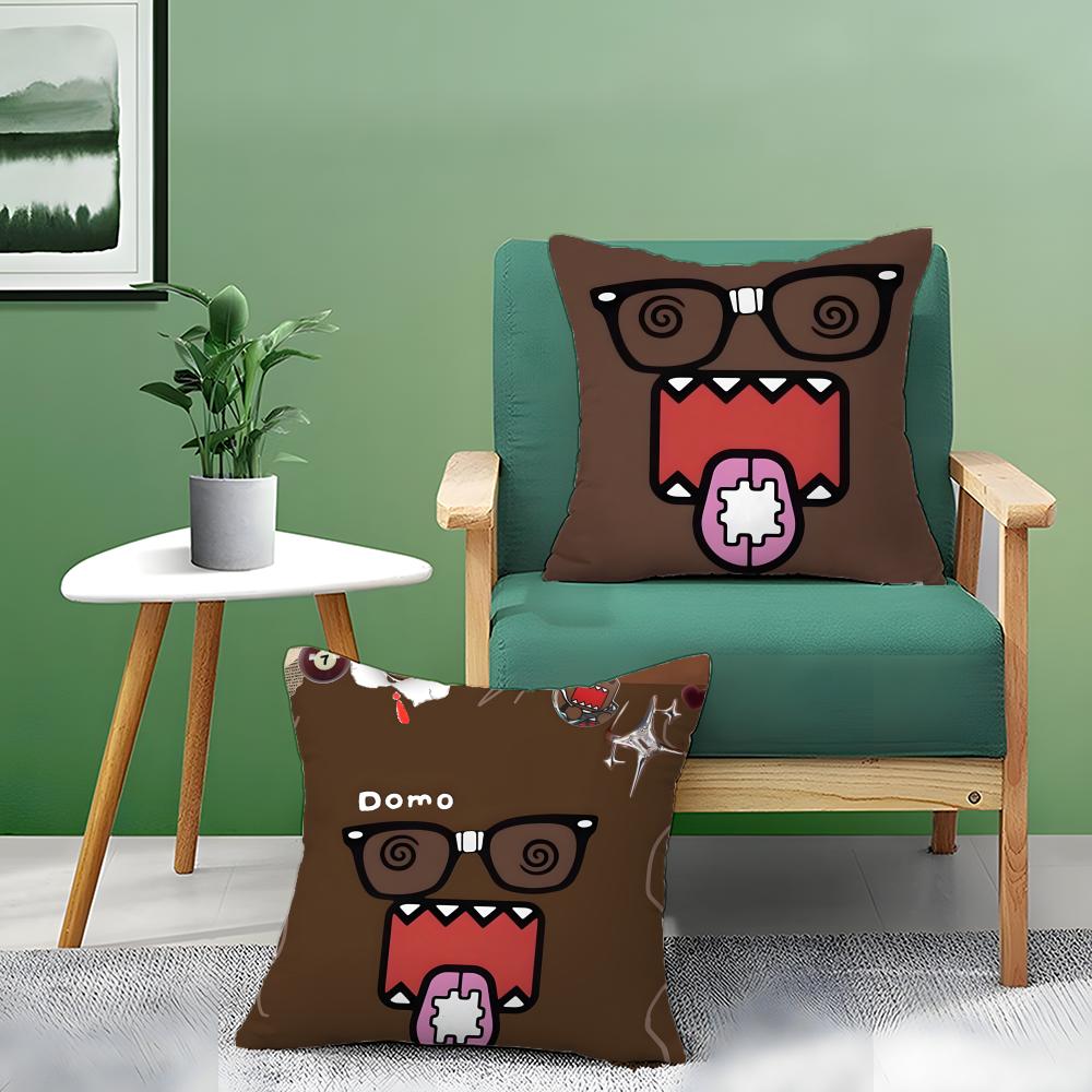 Милая мультяшная наволочка D-Domo Kun с принтом, наволочка для подушки на диван в гостиной и декора для спальни
