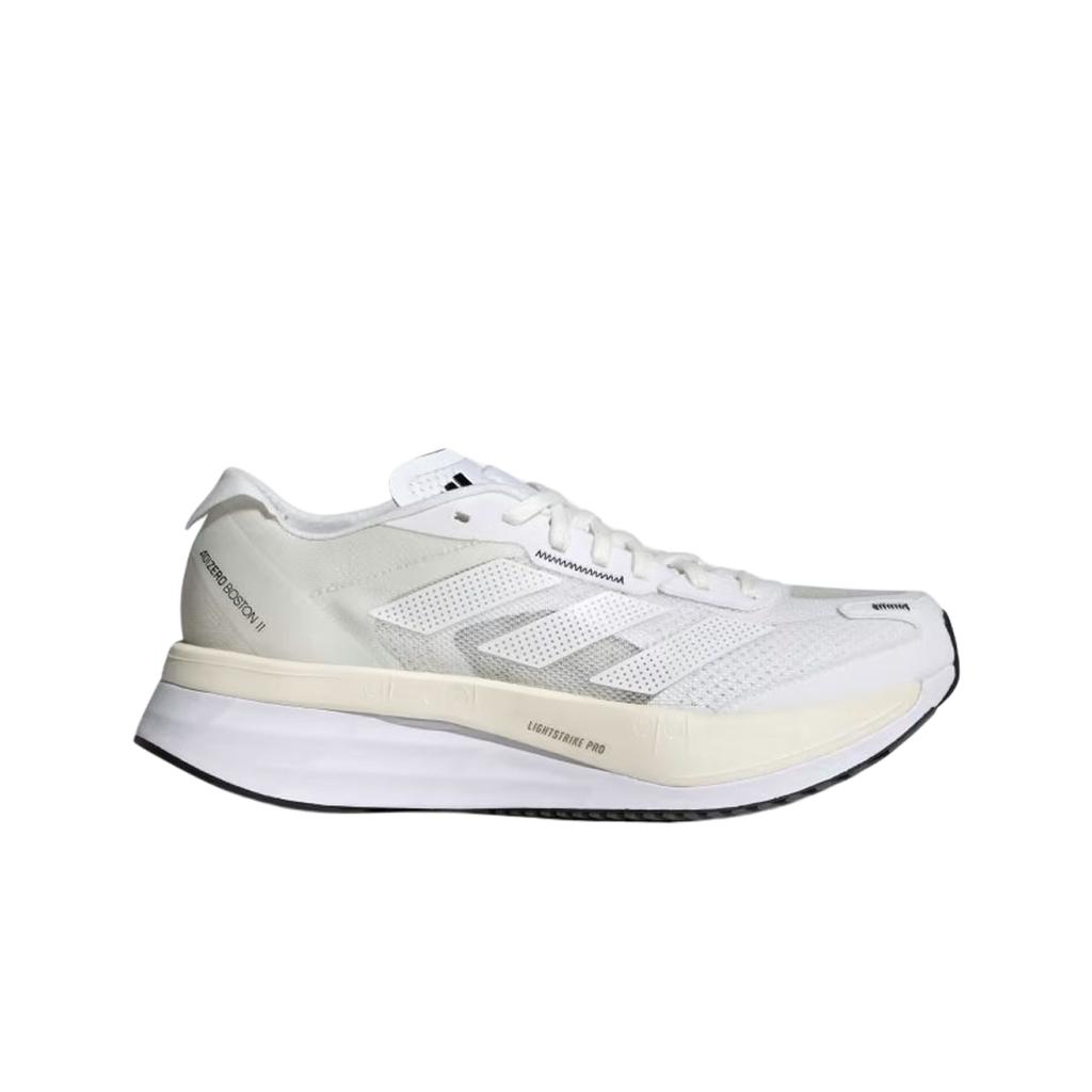 (w) Adidas Adizero Boston 11 Non Dyed Cloud White