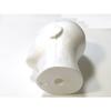 Fuji Interior Lightweight Male Mannequin Head with Display Stand, White