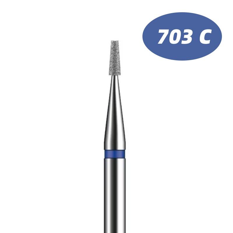 Алмазное сверло 718M 720M Удаление омертвевшей кожи Полировка гелем Аксессуары для ногтей