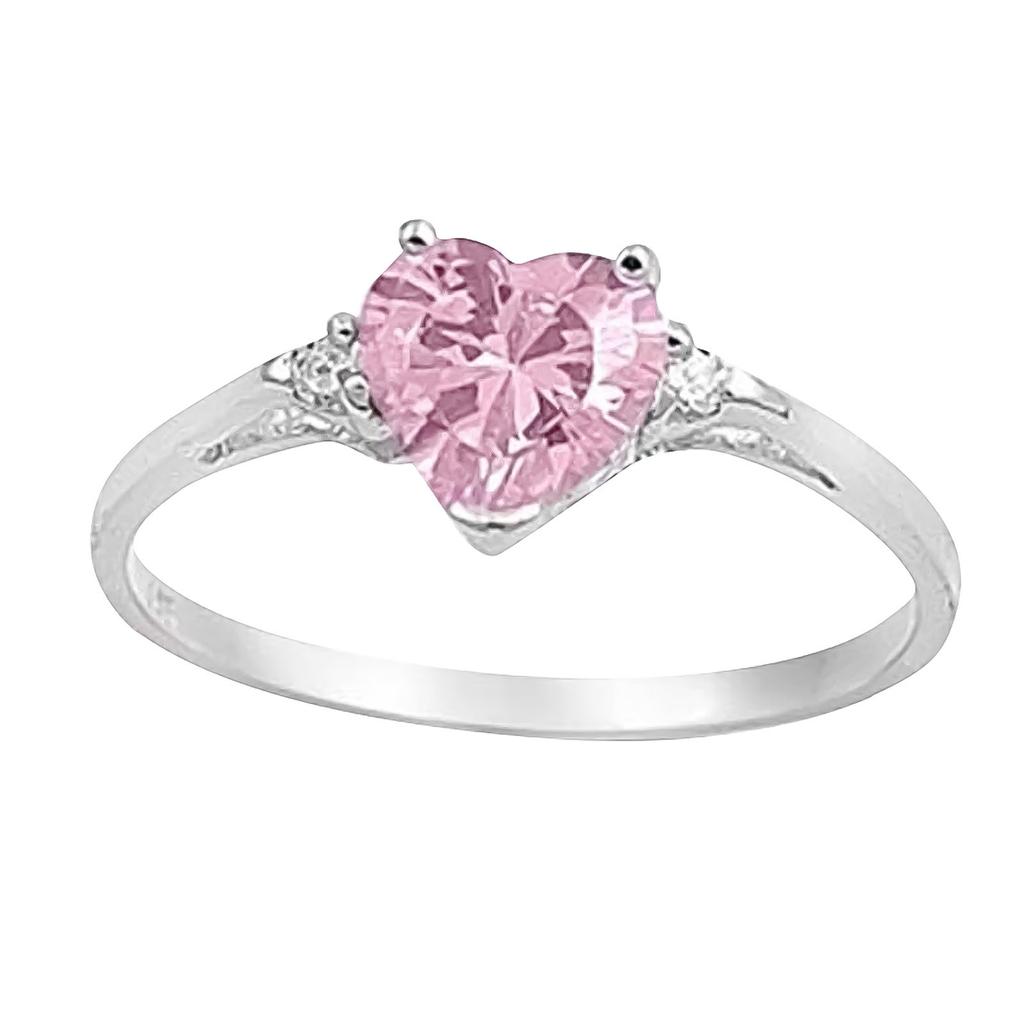 Rings Initial Heart Rings Ladies Gift Jewelry Girls Rings Wedding Rings