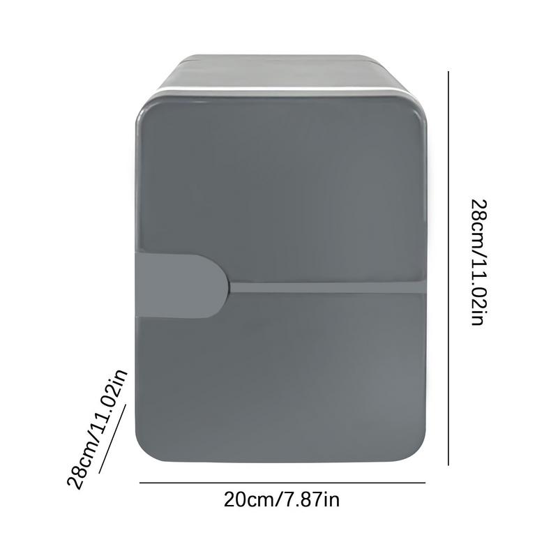 Портативный автомобильный холодильник 6 л Термо- и охлаждающий холодильник 12 В постоянного тока 220 В переменного тока Холодильник для кемпинга Автомобильный холодильник-обогреватель для вождения и путешествий
