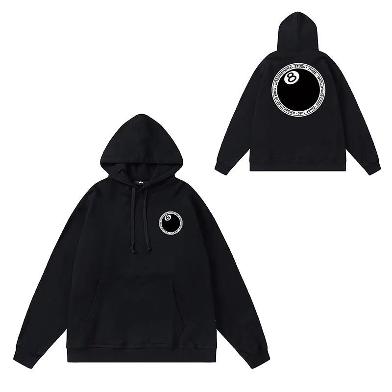 Unisex Hooded Cotton Sweatshirt Streetwear Letter Print Loose Fit Winter Casual Top Teens
