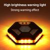 360 Degree Rotating Led Magnetic Warning Light Flashing Yellow Rechargeable Safety Traffic White Car Safety Flash Signal Li E6e5