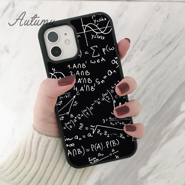 Чехол для телефона «Сложная формула, математика и наука» для iPhone 11, 12, 13, 14 Pro Max mini X XR XS SE 2020, 6, 7, 8 Plus, Galaxy S21 S22