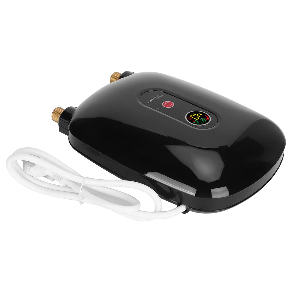 Проточный водонагреватель Мини Электрический безнапорный нагревательный элемент Ванная комната Душ Поставка Черный AU 220 В