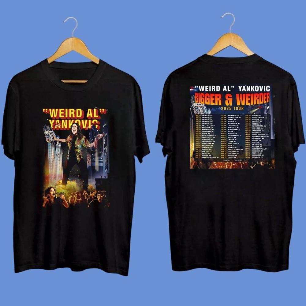 New Weird Al Yankovic 2025 tour Gift For Fans Unisex S-5XL Shirt SS1790 Unisex T-Shirt