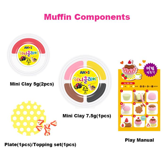 Amos Мини-глина [приготовление мороженого, кексов, гамбургеров]