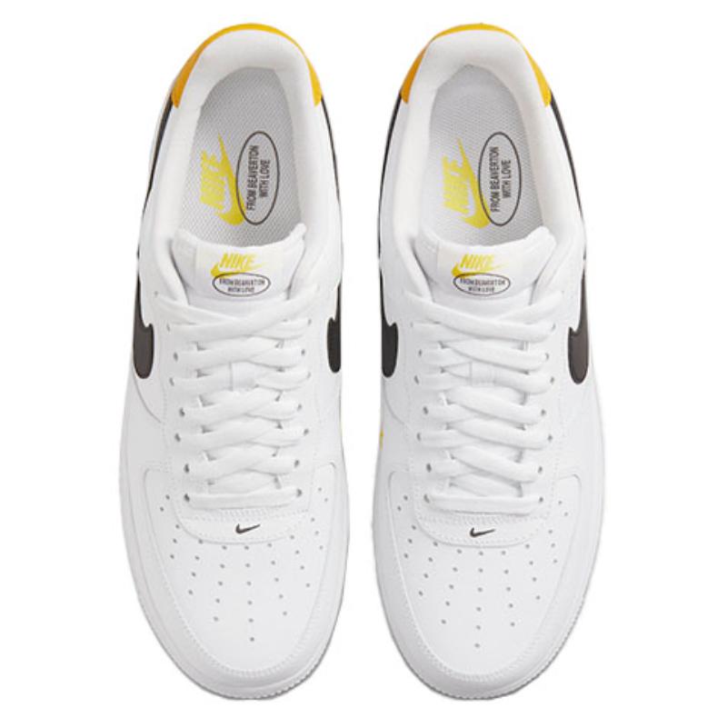 Nike Кроссовки Air Force 1 Low Have A Nike Day Бело-золотые DM0118-100