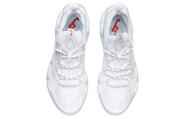 Li Ning Essence 2.3 Slip Resistant Abrasion Resistant Low top Basketball Shoes White AGBR045-2