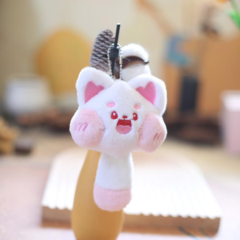 Та же Милая Милая Кошка Подвеска Плюшевая Игрушка Кукла Котенок Сумка Подвесной Брелок Кукла