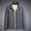 Casual Fleece Hoodie Stand Up Collar Cardigan Versatile Top Fashion Jacket