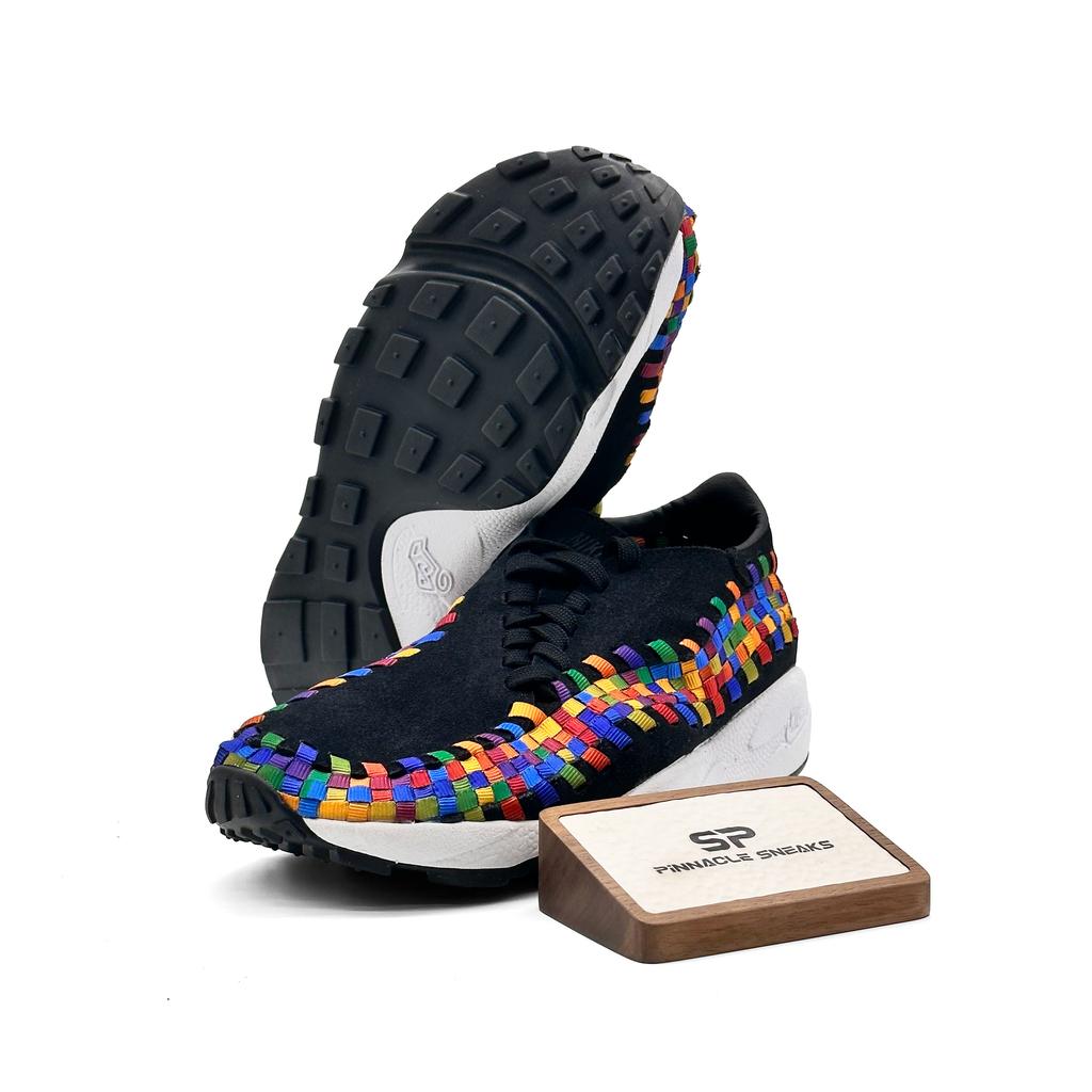 Nike Женские Air Footscape Woven Черный Белый Мультиколор FB1959-002