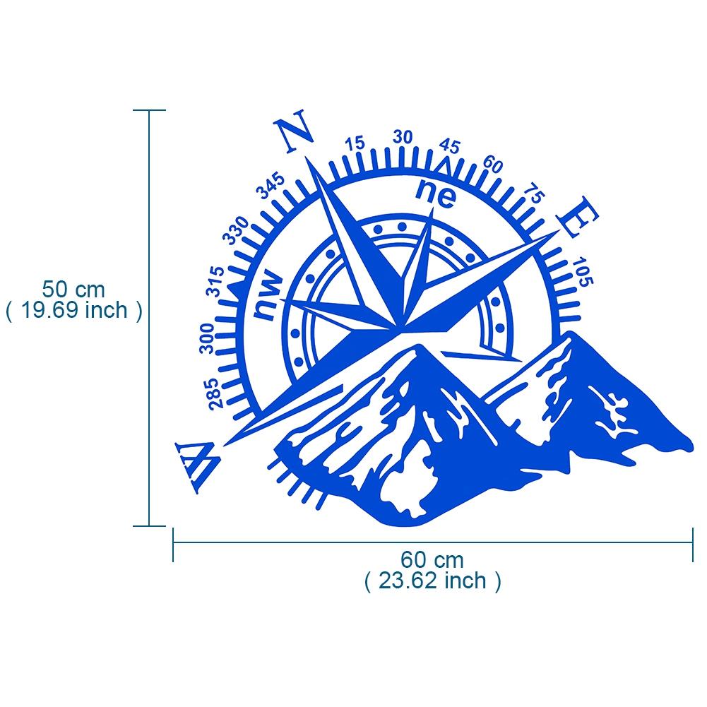Светоотражающая лазерная ПВХ-наклейка с компасом для автомобильной двери, капота, кузова, боковых наклеек, виниловая пленка для внешнего стайлинга автомобиля, листы фольги