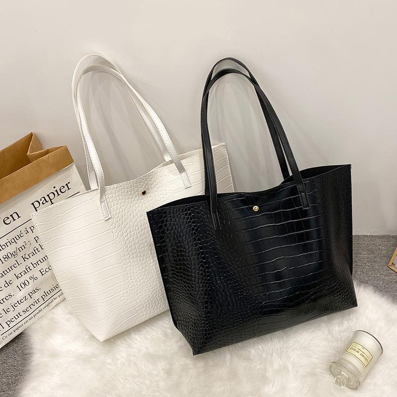 Сумка-тоут  Женская сумка  Сумка для покупок большой вместимости  Модная и универсальная сумка для мамы