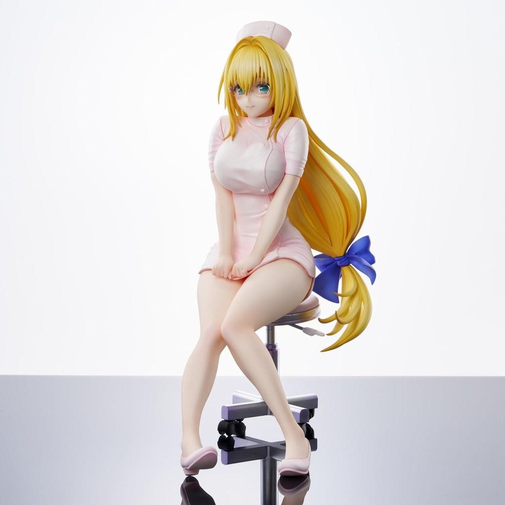 Union Creative To Love-Ru Darkness Серия Медсестры Тиару Лунатик Фигурка из ПВХ и АБС, Раскрашенная, Полная