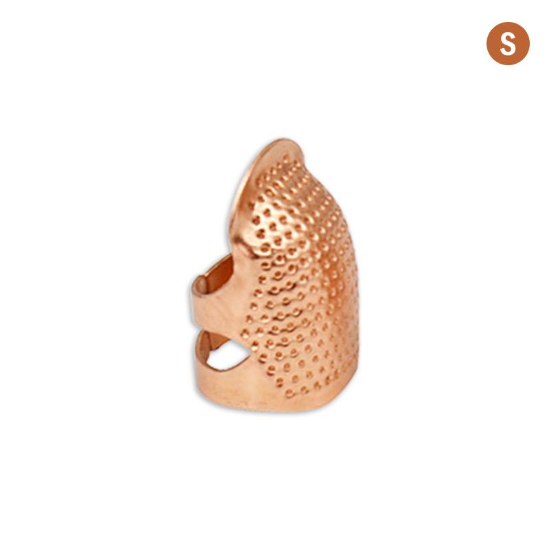 Finger Protector Gold Needle Thimble Metal Sewing Accessories Handworking Tools