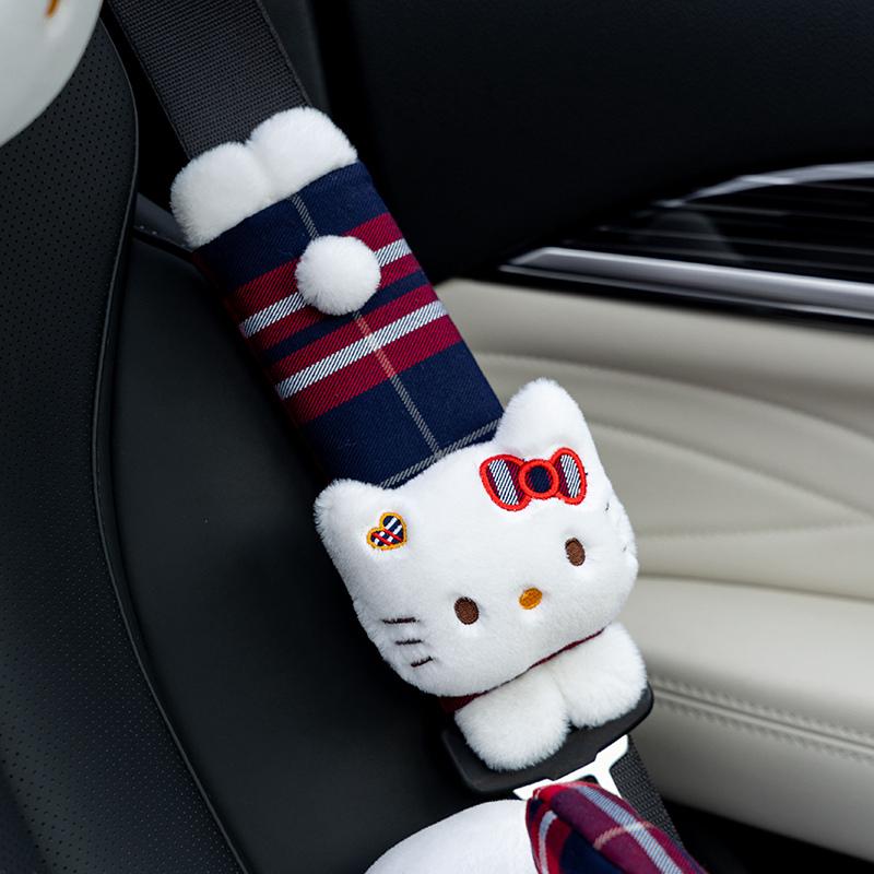 Hello Kitty Подушка-подголовник для шеи в машину Аксессуары Автомобили Поддержка шеи сиденья Автомобильное сиденье Поддержка головы Защита шеи Подарки