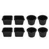 4PCS Bed Risers Rubber Heavy Duty Chair Leg Lifts Furniture Riser Blocks for Desk Cabinet Sofa Couch