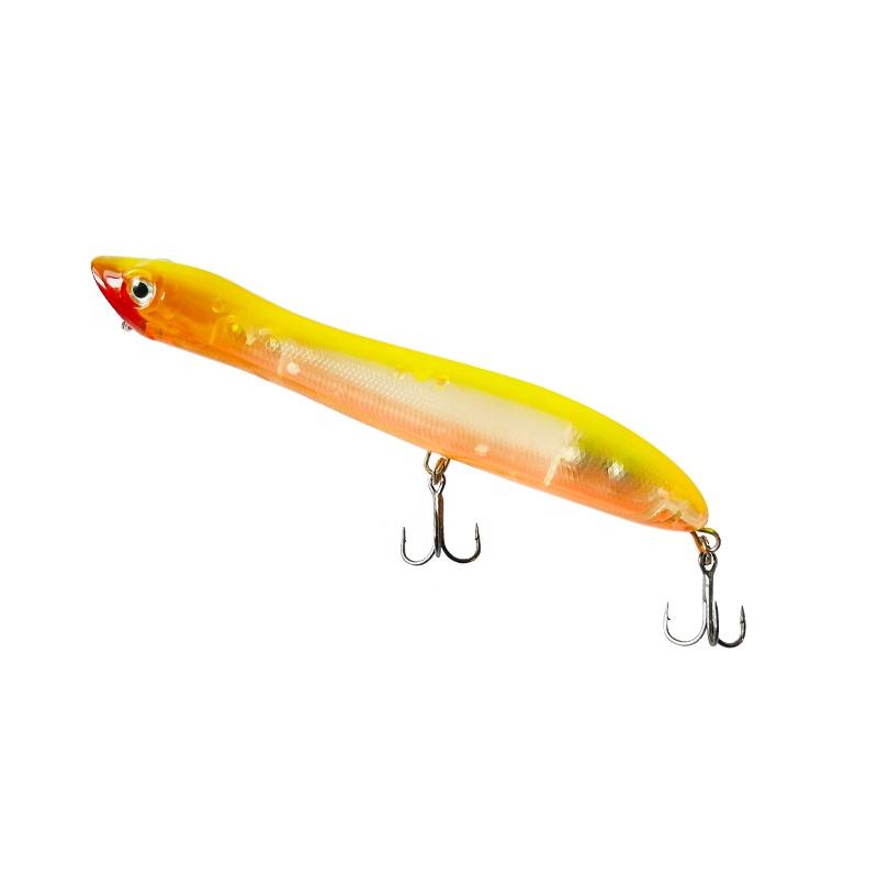 Fishing Hard Bait 17.5g/12.4cm Saltwater Custom Unpainted Blank Cheap Floating Custom Bait Popper Lure Hard Lure