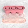 Ice Cube Tray for 20 30 40 Oz Tumbler Cup Silicone Ice Mold with Lid Ice Maker for Drinks Coffee Stanley Cup Accessories
