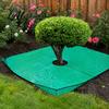 Garden Pruning Waste Tarp Landscape with Hole Metal Buckles Waterproof Tarp Leaf Tree Bush Trimming for Collecting Fallen Leaves And Branches Hole