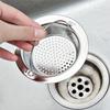 Waste Drainer Water Sink Plug Mesh Plug Filter Basket Sink Strainer Food Hair Stopper Colander