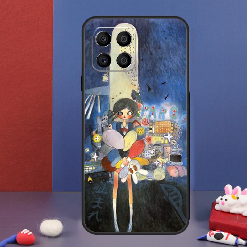 Мультяшный Эстетичный Чехол Aya Takano для Samsung Galaxy M31 M21 M11 M13 M54 M34 M14 M56 M36 M16 M53 M32 M52 M35 M55 M15 M06