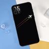 Чехол для телефона для путешествий на самолете для iPhone 16 Pro 15 Pro 11 13 14 Pro Max 12 Mini XR 16 15 Plus 16e Защитный корпус
