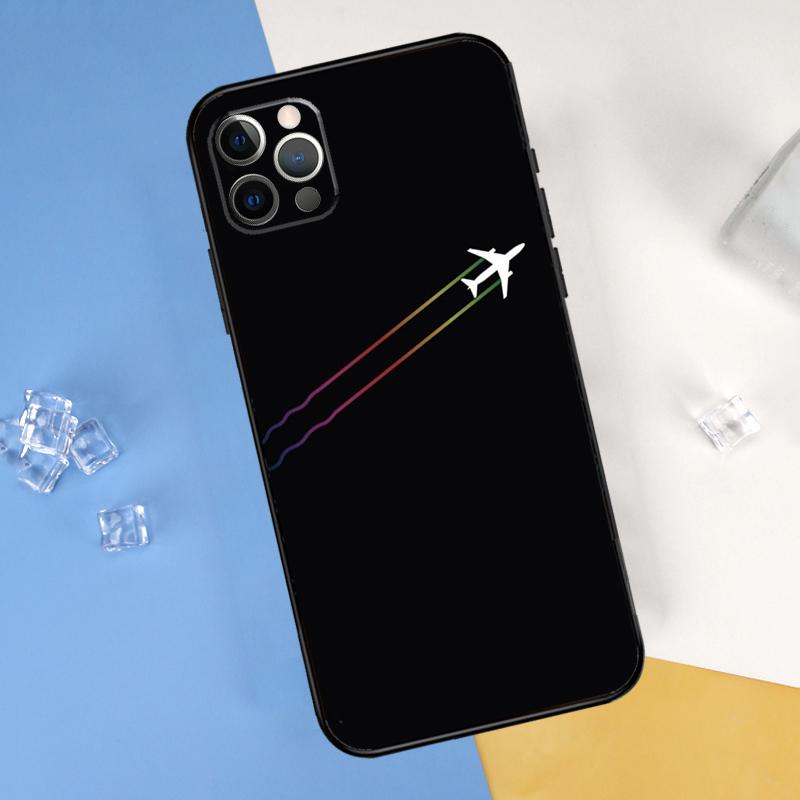Чехол для телефона для путешествий на самолете для iPhone 16 Pro 15 Pro 11 13 14 Pro Max 12 Mini XR 16 15 Plus 16e Защитный корпус