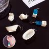 Cute Water Hook Jewelry Women Dispenser Closestool Earrings Gift