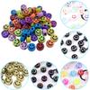 Colourful Smiling Face Bead Letter Acrylic Loose Spacer Beads for Jewelry Making DIY Handmade Bracelet Accessories