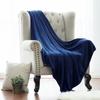 Fashion Soft Blankets Travel Sofa Solid Color Fleece Blankets for Bed