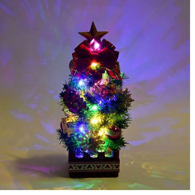 Дисней Микки Минни и Плуто Дерево Светящееся ( Дисней Рождество ) Япония НОВЫЙ