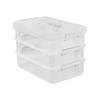 Portable Storage Box Transparent Container Building Block Pencil Case  Jewelry Box