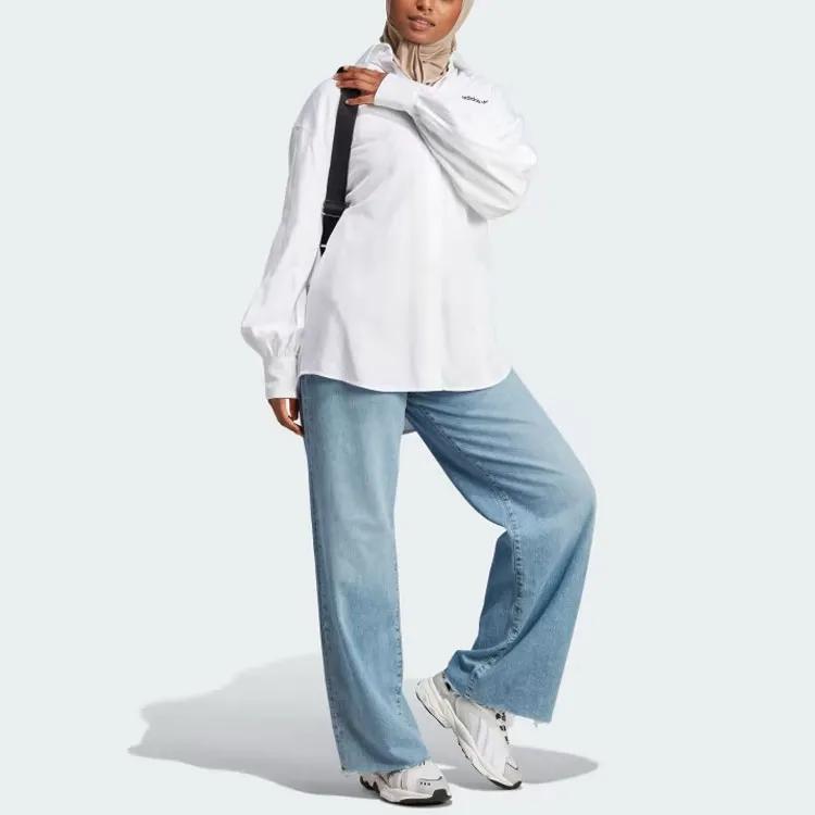 Adidas Originals 3 Stripes Shirt Women's White (Unisex) Shirts IR9790