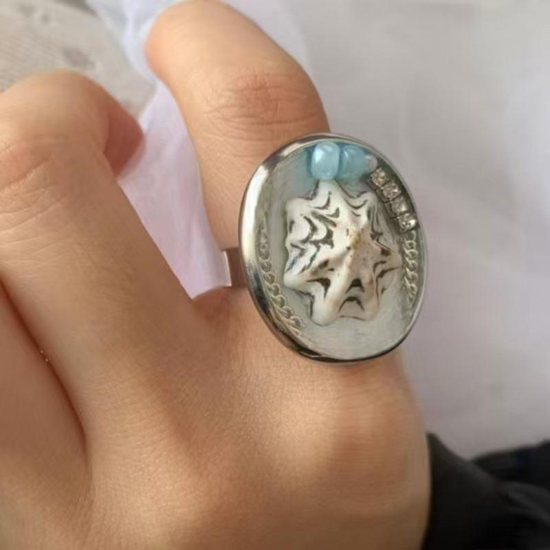Жемчужное кольцо-животное женское новое праздничный стиль индексный палец кольцо темперамент модное универсальное кольцо оптом
