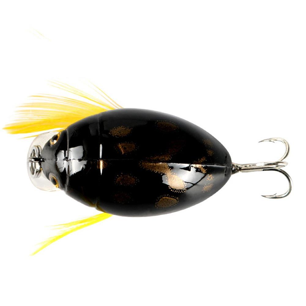 1Pcs Crank Floating Wobblers Insect Bug Lure 4cm/3.8g Hard Bait  Sea Beetle Bass Carp