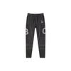 Nike Спортивный костюм с худи и брюками однотонный с принтом букв для мужчин, верх, низ Черный BV7138-010