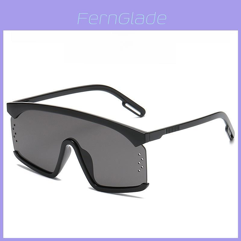 Vintage Retro Large Frame Sunglasses With Gradient Ocean Lenses For Women Summer Fashion