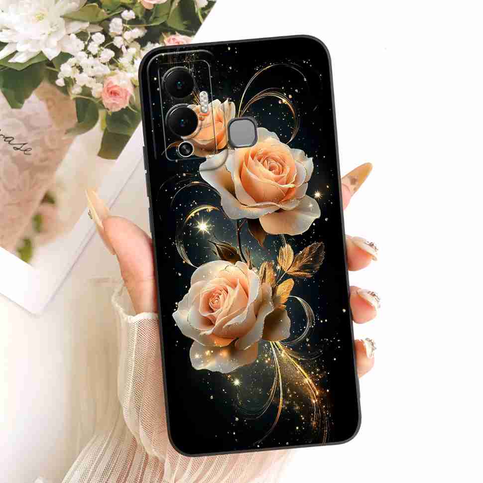 Чехлы Для Infinix Hot 12 Play Чехол Силиконовый Мягкий Ударопрочный Корпус Для Infinix Hot12 Play Hot12Play X6816C X6816 Capa