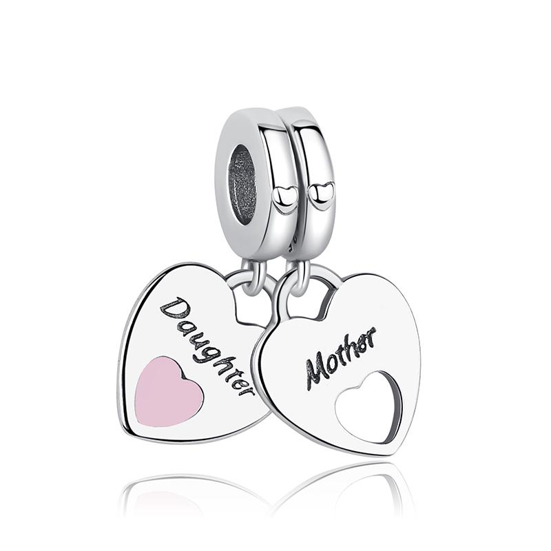 Original Charms Family Boy Girl Love Mom Friend Beads Fit Pan Brand Bracelets Necklaces Jewelry For Women