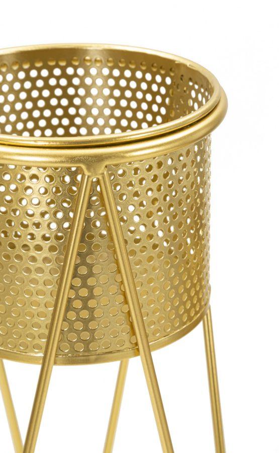 Vase Holder Glat Set 2 Pcs  Cm 21X20X46-18X18X32