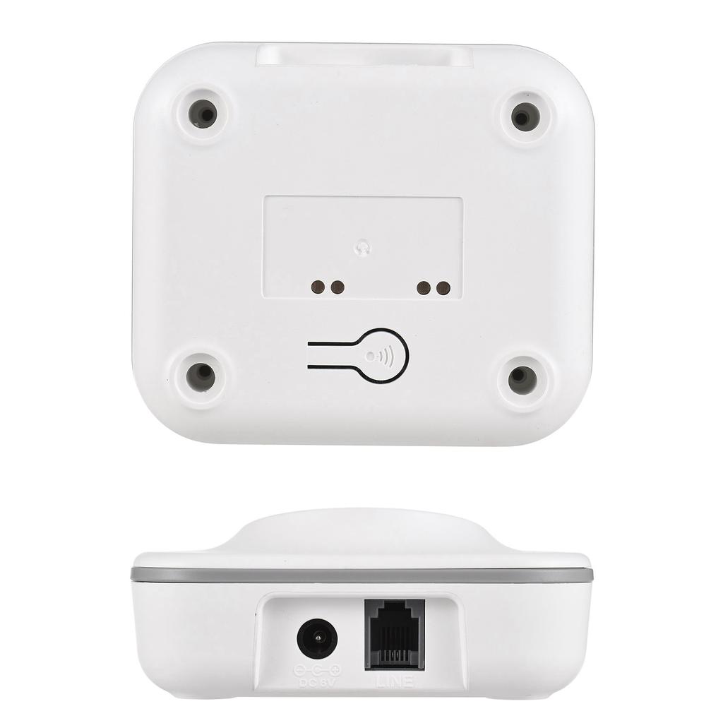 D1102B Cordless Phone with Answering Machine Caller IDCall Waiting 1.6 Inch Backlight LCD 3 Lines