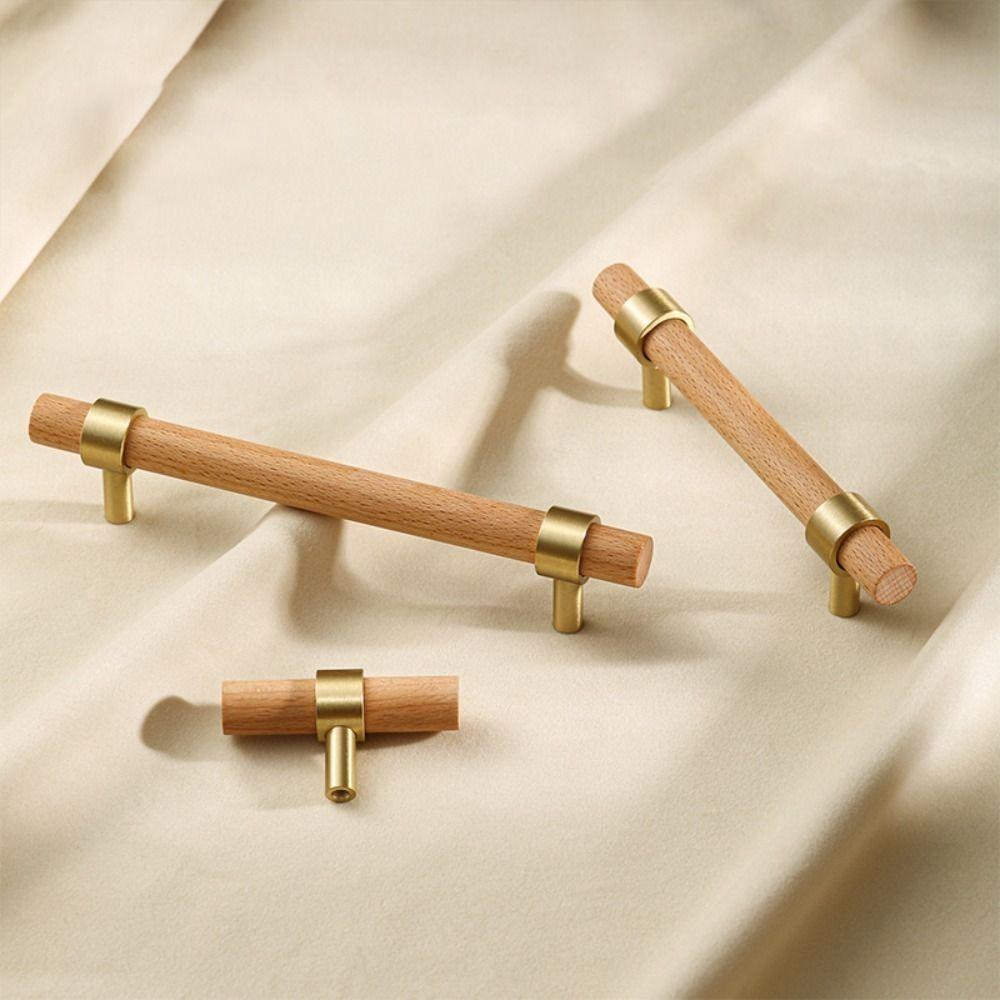Скандинавские ручки для шкафов Современные кухонные ручки Винтажная мебельная дверная ручка Шкаф