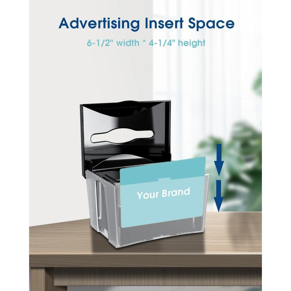 Подъемный держатель для салфеток для стола, дома, коммерческий ящик для салфеток, прозрачный контейнер для туалетной бумаги, органайзер для салфеток с отделением для карт